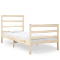 vidaXL Massivholzbett Kiefer 75x190 cm vidaXL Massivholzbett Kiefer 75x190 cm