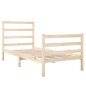vidaXL Massivholzbett Kiefer 75x190 cm vidaXL Massivholzbett Kiefer 75x190 cm