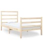 vidaXL Massivholzbett Kiefer 90x190 cm vidaXL Massivholzbett Kiefer 90x190 cm