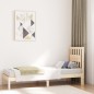 vidaXL Massivholzbett Kiefer 75x190 cm vidaXL Massivholzbett Kiefer 75x190 cm