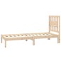 vidaXL Massivholzbett Kiefer 75x190 cm vidaXL Massivholzbett Kiefer 75x190 cm