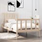 vidaXL Massivholzbett 75x190 cm vidaXL Massivholzbett 75x190 cm