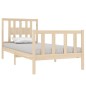 vidaXL Massivholzbett 75x190 cm vidaXL Massivholzbett 75x190 cm