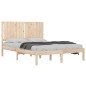 vidaXL Massivholzbett ohne Matratze 140x190 cm Kiefernholz vidaXL Massivholzbett ohne Matratze 140x190 cm Kiefernholz