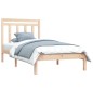 vidaXL Massivholzbett 75x190 cm vidaXL Massivholzbett 75x190 cm