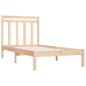 vidaXL Massivholzbett 75x190 cm vidaXL Massivholzbett 75x190 cm