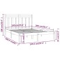 vidaXL Massivholzbett 140x200 cm vidaXL Massivholzbett 140x200 cm