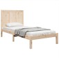 vidaXL Massivholzbett Kiefer 75x190 cm vidaXL Massivholzbett Kiefer 75x190 cm