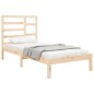vidaXL Massivholzbett 75x190 cm vidaXL Massivholzbett 75x190 cm