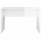 vidaXL Schminktisch-Set Hochglanz-Weiß 96x40x142 cm vidaXL Schminktisch-Set Hochglanz-Weiß 96x40x142 cm
