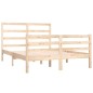 vidaXL Massivholzbett Kiefer 140x190 cm vidaXL Massivholzbett Kiefer 140x190 cm