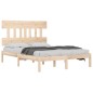 vidaXL Massivholzbett 140x190 cm vidaXL Massivholzbett 140x190 cm