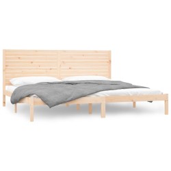 vidaXL Massivholzbett 180x200 cm