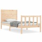 vidaXL Massivholzbett ohne Matratze 100x200 cm Kiefernholz vidaXL Massivholzbett ohne Matratze 100x200 cm Kiefernholz