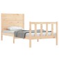 vidaXL Massivholzbett ohne Matratze 100x200 cm Kiefernholz vidaXL Massivholzbett ohne Matratze 100x200 cm Kiefernholz