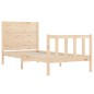 vidaXL Massivholzbett ohne Matratze 100x200 cm Kiefernholz vidaXL Massivholzbett ohne Matratze 100x200 cm Kiefernholz