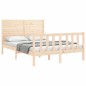 vidaXL Massivholzbett ohne Matratze 140x190 cm Kiefernholz vidaXL Massivholzbett ohne Matratze 140x190 cm Kiefernholz
