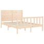 vidaXL Massivholzbett ohne Matratze 140x190 cm Kiefernholz vidaXL Massivholzbett ohne Matratze 140x190 cm Kiefernholz