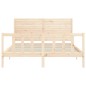 vidaXL Massivholzbett ohne Matratze 160x200 cm Kiefernholz vidaXL Massivholzbett ohne Matratze 160x200 cm Kiefernholz