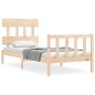 vidaXL Massivholzbett ohne Matratze 100x200 cm Kiefernholz vidaXL Massivholzbett ohne Matratze 100x200 cm Kiefernholz