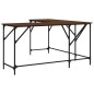 vidaXL Schreibtisch Braun Eichen-Optik 149x149x75 cm Holzwerkstoff vidaXL Schreibtisch Braun Eichen-Optik 149x149x75 cm Holzwerkstoff