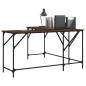 vidaXL Schreibtisch Braun Eichen-Optik 149x149x75 cm Holzwerkstoff vidaXL Schreibtisch Braun Eichen-Optik 149x149x75 cm Holzwerkstoff