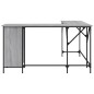 vidaXL Schreibtisch Grau Sonoma 141x141x75 cm Holzwerkstoff vidaXL Schreibtisch Grau Sonoma 141x141x75 cm Holzwerkstoff