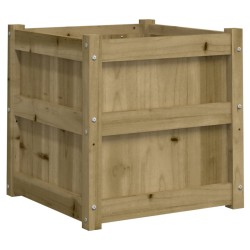 vidaXL Pflanzkübel 50x50x50 cm Kiefernholz Imprägniert