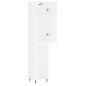 Highboard Hochglanz-Weiß 34,5x34x180 cm Holzwerkstoff Highboard Hochglanz-Weiß 34,5x34x180 cm Holzwerkstoff