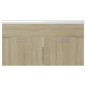 vidaXL Waschbeckenunterschrank Einbaubecken Sonoma-Eiche Holzwerkstoff vidaXL Waschbeckenunterschrank Einbaubecken Sonoma-Eiche Holzwerkstoff
