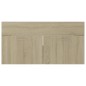 vidaXL Waschbeckenunterschrank Einbaubecken Sonoma-Eiche Holzwerkstoff vidaXL Waschbeckenunterschrank Einbaubecken Sonoma-Eiche Holzwerkstoff