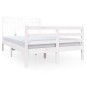 vidaXL Massivholzbett Weiß 120x190 cm vidaXL Massivholzbett Weiß 120x190 cm