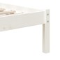 vidaXL Massivholzbett Weiß 90x190 cm vidaXL Massivholzbett Weiß 90x190 cm