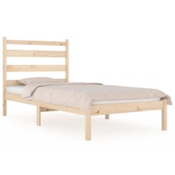 vidaXL Massivholzbett Kiefer 90x190 cm