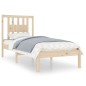 vidaXL Massivholzbett 75x190 cm vidaXL Massivholzbett 75x190 cm