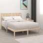 vidaXL Massivholzbett 135x190 cm vidaXL Massivholzbett 135x190 cm