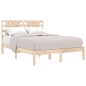 vidaXL Massivholzbett 135x190 cm vidaXL Massivholzbett 135x190 cm