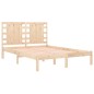 vidaXL Massivholzbett 135x190 cm vidaXL Massivholzbett 135x190 cm