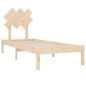 vidaXL Massivholzbett 75x190 cm vidaXL Massivholzbett 75x190 cm