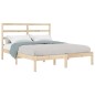 vidaXL Massivholzbett Kiefer 140x190 cm vidaXL Massivholzbett Kiefer 140x190 cm