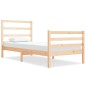 vidaXL Massivholzbett Kiefer 75x190 cm vidaXL Massivholzbett Kiefer 75x190 cm