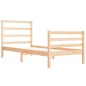 vidaXL Massivholzbett Kiefer 75x190 cm vidaXL Massivholzbett Kiefer 75x190 cm