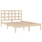 vidaXL Massivholzbett 140x190 cm vidaXL Massivholzbett 140x190 cm