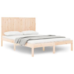 vidaXL Massivholzbett Kiefer 150x200 cm