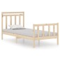 vidaXL Massivholzbett 75x190 cm vidaXL Massivholzbett 75x190 cm