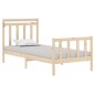 vidaXL Massivholzbett 75x190 cm vidaXL Massivholzbett 75x190 cm