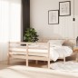 vidaXL Massivholzbett Kiefer 140x190 cm vidaXL Massivholzbett Kiefer 140x190 cm