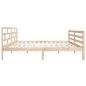 vidaXL Massivholzbett Kiefer 140x190 cm vidaXL Massivholzbett Kiefer 140x190 cm