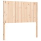 vidaXL Massivholzbett mit Kopfteil 100x200 cm vidaXL Massivholzbett mit Kopfteil 100x200 cm