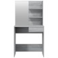 vidaXL Schminktisch-Set Grau Sonoma 74,5x40x141 cm vidaXL Schminktisch-Set Grau Sonoma 74,5x40x141 cm